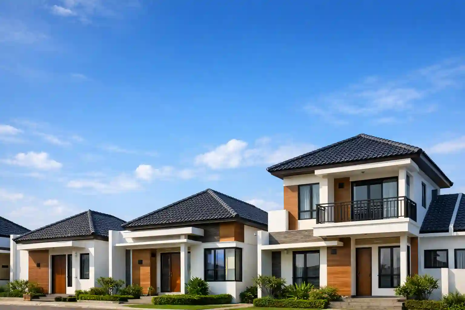 Pasangan muda di rumah baru